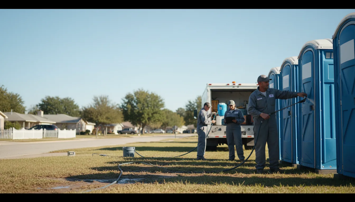Long-Term Portable Toilet Rental in Dover, FL near me